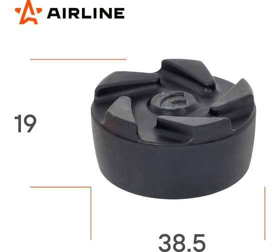Накладка на домкрат подкатной D38.5 мм, H19 мм Airline AJS02