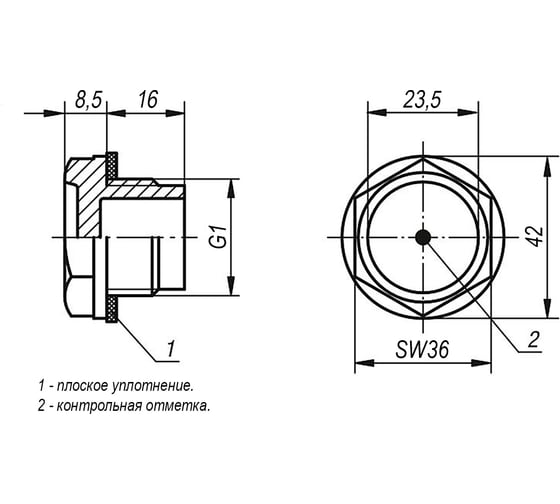 Маслоуказатель Глазок KIPP K0445.143100