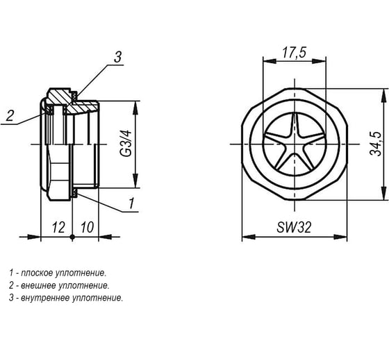 Маслоуказатель Глазок KIPP K0246.34034