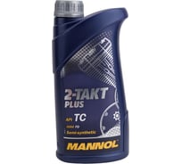 Масло моторное полусинтетическое 2-TAKT PLUS 1 л MANNOL 1404