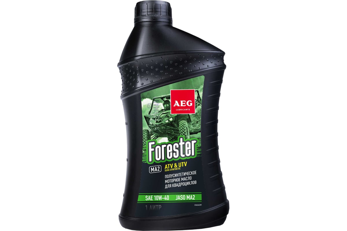 Масло AEG Forester полусинтетическое для квадроциклов SAE 10W40 API SL ...