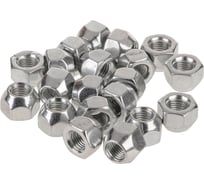 Гайка конус M12x1.50, открытая 16 мм, ключ 21 мм, цинк, 20 шт SKYWAY S10602029/K