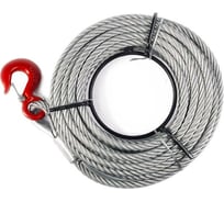 Канат для лебедки МТМ 3200 (3.2 т; 12 м; 16 мм; тип ZNL) TOR 1002147