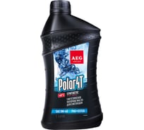 Синтетическое моторное масло для снегоходов AEG Lubricants Polar 4Т SAE 0W-40 1л 33409