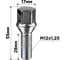 Болт колесный M12x1.25, 28 мм, конус, ключ 17 мм, хром, L=55 мм, 002, 20 шт SKYWAY S10601002/K 1