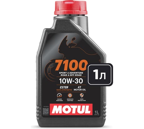 Моторное масло MOTUL 7100 4T 10W30 1 л 113199