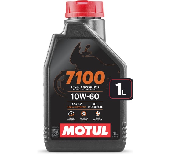 Моторное масло MOTUL 7100 4T 10W60 1 л 113201