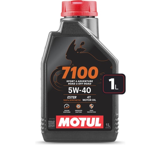 Моторное масло MOTUL 7100 4T 5W40 1 л 113197