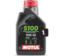 Моторное масло MOTUL 5100 4T 10W30 1 л 113176