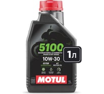 Моторное масло MOTUL 5100 4T 10W30 1 л 113176