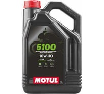 Моторное масло MOTUL 5100 4T 10W30 4 л 113177