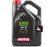 Моторное масло MOTUL 5100 4T 10W30 4 л 113177