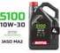 Моторное масло MOTUL 5100 4T 10W30 4 л 113177 2