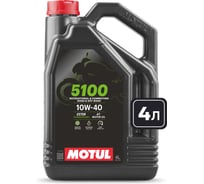 Моторное масло MOTUL 5100 4T 10W40 4 л 112859