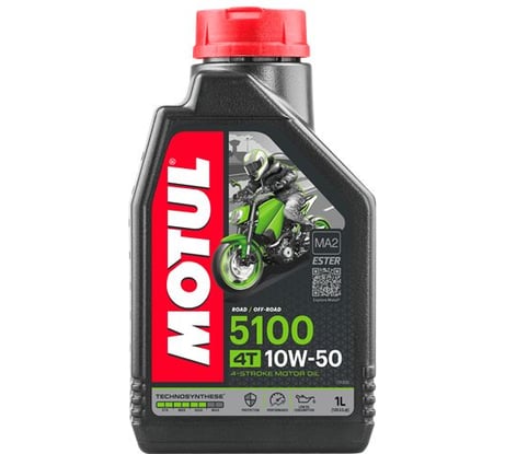 Моторное масло MOTUL 5100 4T 10W50 1 л 113188