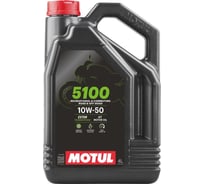 Моторное масло MOTUL 5100 4T 10W50 4 л 113189