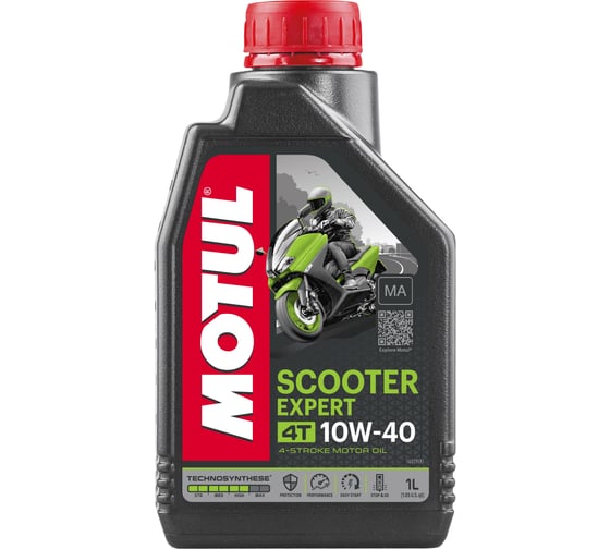 Моторное масло MOTUL SCOOTER EXPERT 4T 10W40 MA 1 л 112752