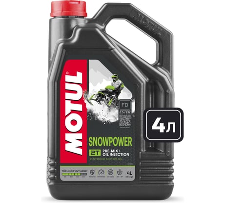 Моторное масло MOTUL SNOWPOWER 2T 4 л 112748