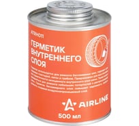 Герметик внутреннего слоя AIRLINE банка с кистью, 500 мл ATRH011