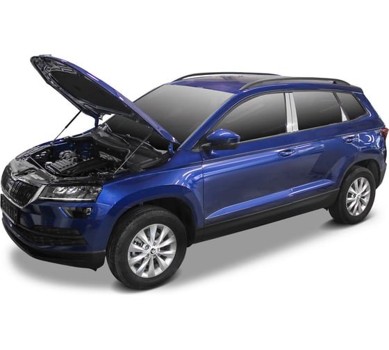 Газовые упоры Rival для капота Skoda Karoq 2020-н.в., 2 шт., A.ST.5108.1