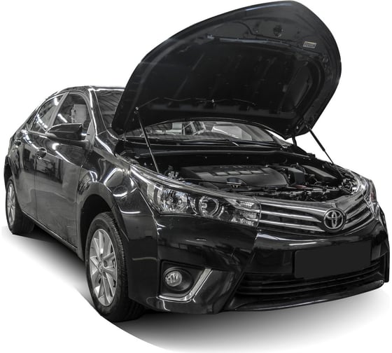 Газовые упоры Rival для капота Toyota Corolla E160, E170 2012-2019, 2 шт., A.ST.5701.1