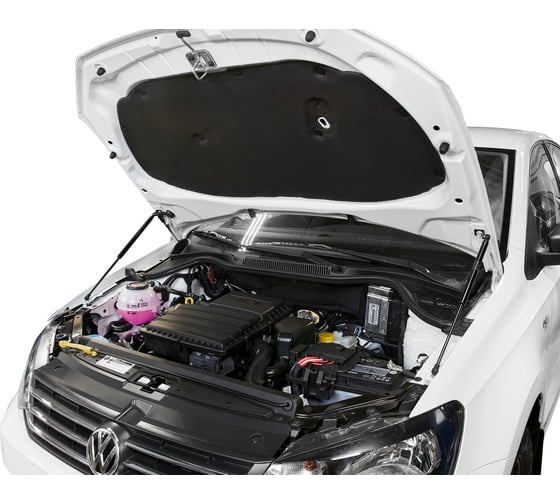 Газовые упоры Rival для капота Volkswagen Polo V седан 2010-2020, 2 шт., A.ST.5803.1