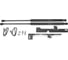 Газовые упоры Rival для капота ГАЗ ГАЗель Бизнес 2003-н.в., 2 шт., A.ST.6201.1 1