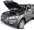 Газовые упоры Rival для капота Lifan X60 2012-2016 2016-н.в., 2 шт., A.ST.3301.1 2