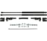 Газовые упоры Rival для капота Mitsubishi Outlander XL 2005-2012, 2 шт., A.ST.4014.1 1
