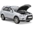 Газовые упоры Rival для капота Mitsubishi Outlander XL 2005-2012, 2 шт., A.ST.4014.1 2