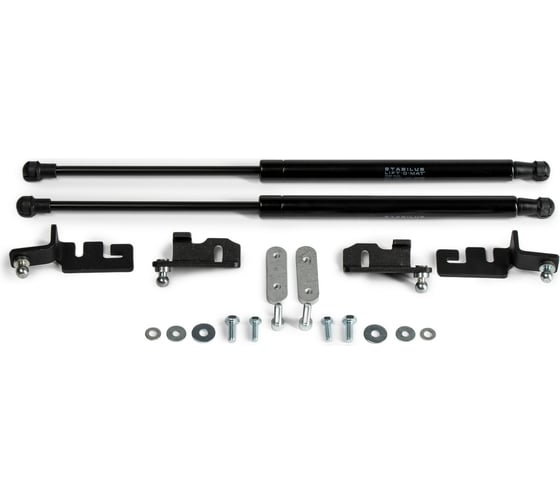 Газовые упоры Rival для капота Nissan Navara D40 2004-2015/Pathfinder R51 2004-2014, A.ST.4107.1 1