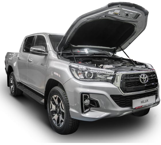 Газовые упоры Rival для капота Toyota Fortuner II 2017-2020 2020-н.в./Hilux VIII 2015 A.ST.5710.1