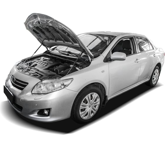 Газовые упоры Rival для капота Toyota Corolla E140, E150 2006-2013, 2 шт., A.ST.5715.1
