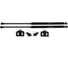 Газовые упоры Rival для капота Nissan Qashqai I 2006-2014, 2 шт., A.ST.4101.1 1