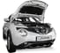 Газовые упоры Rival для капота Nissan Juke 2010-2014 2014-н.в., 2 шт., A.ST.4105.1 1
