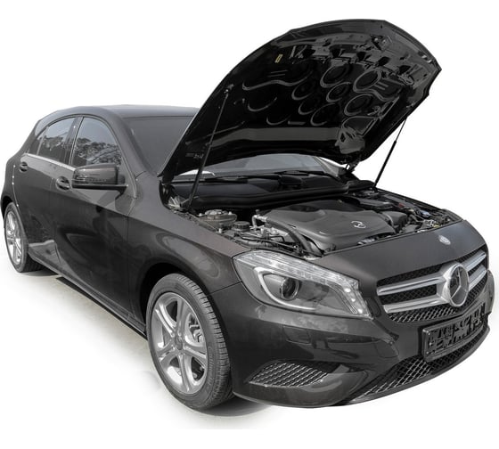 Газовые упоры Rival для капота Mercedes-Benz A-klasse W176 2012-2018/GLA-klasse X156 A.ST.3901.1