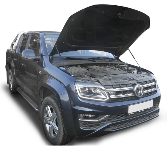 Газовые упоры Rival для капота Volkswagen Amarok I рестайлинг V - 2.0D 05.2017-2019/V A.ST.5808.1
