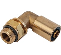 Фитинг латунный угловой NBPT GPLT 10-М12-1,5G 83481