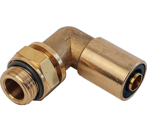 Фитинг латунный угловой NBPT GPLT 8-М16-1,5G 83559 1