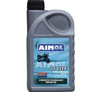 Масло для четырехтактных мотоциклетных двигателей 4T City 10w-40 1л AIMOL 8717662398421