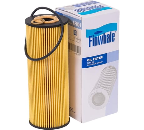 Фильтр масляный /картридж/ DIZ/бензин Kyron All Rexton All Actyon All Musso  FINWHALE LF801