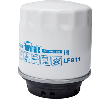 Фильтр масляный A3 /8P/ Fabia II /5J6 5J9/ / Octavia II / Rapid /NA2/ Golf V-VI /  FINWHALE LF911