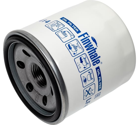Фильтр масляный Aveo 12L Spark/10-/ Gentra/13-/ Cobalt/12-/  FINWHALE LF414