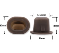 Автокрепеж КрепАвто для Infiniti Nissan 10 шт 76848JG00A 1741