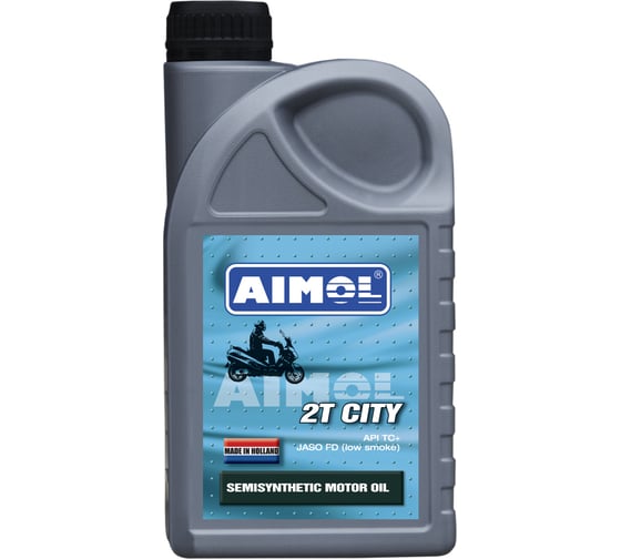 Масло для двухтактных мотоциклетных двигателей 2T City 1л AIMOL 8717662398445