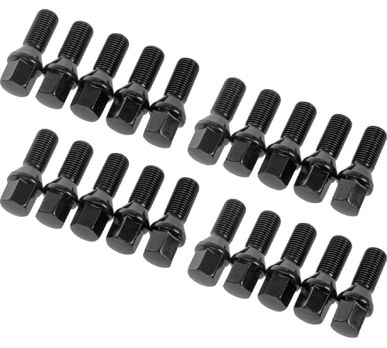 Болт колесный GANZ 14x1.50x28 C17 конус упак. 20 шт BB128