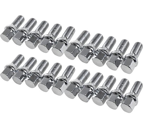 Болт колесный GANZ 14x1.50x26 C17 конус упак. 20 шт BB112