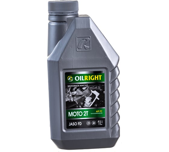 Масло моторное полусинтетическое МОТО 2Т (1 л; API TC) OILRIGHT 2939