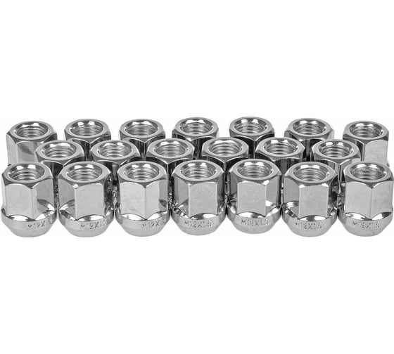 Гайка колесная GANZ 12x1.50x25 С19 конус открытая упак. 20 шт BG507
