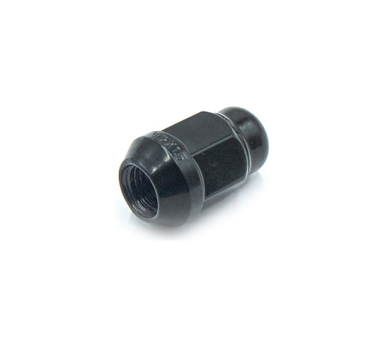 Гайка колесная GANZ 12x1.50x35 С19 Конус черный закрытая упак. 20 шт BG523